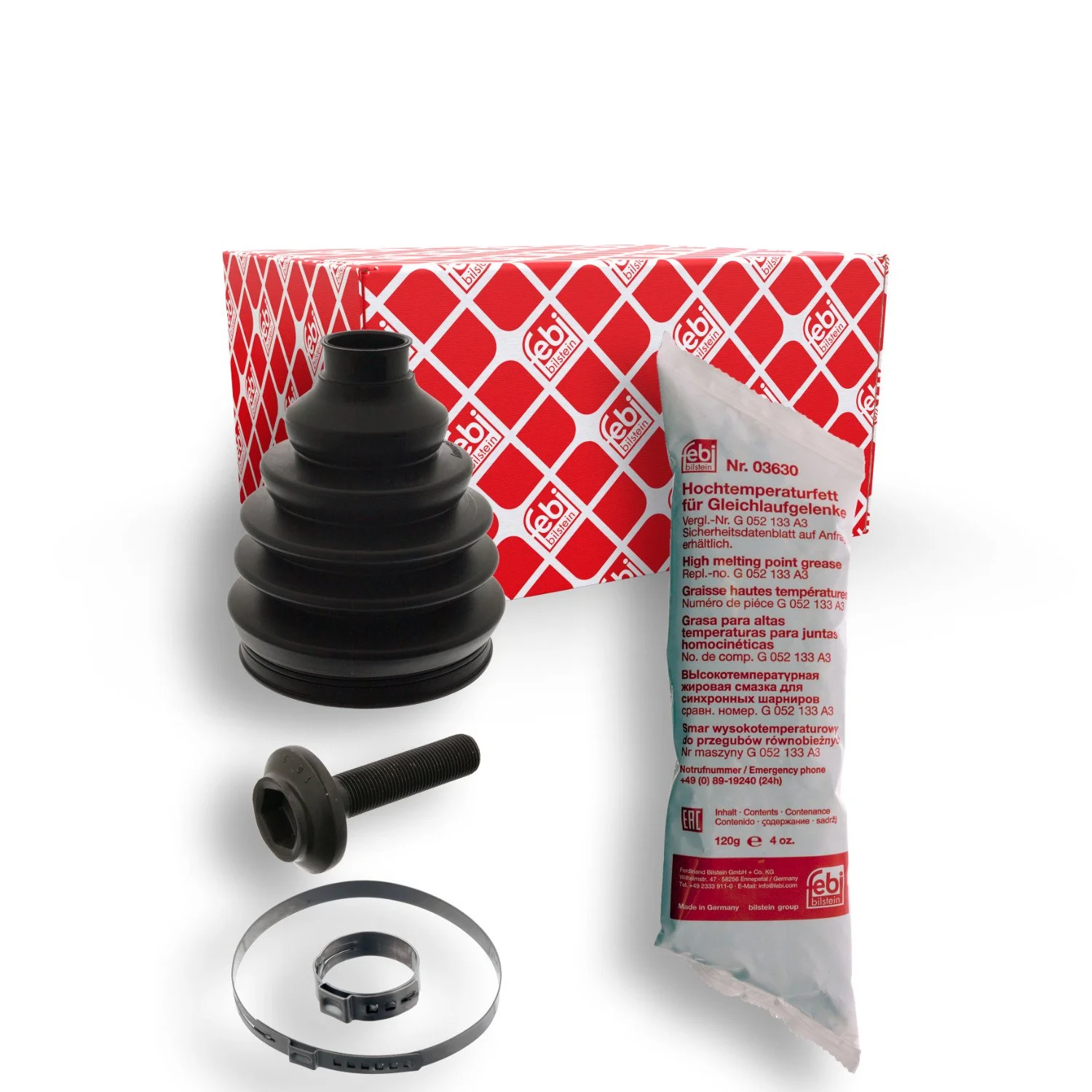 Комплект пыльника приводного вала FEBI BILSTEIN 44201 для AUDI передний мост, фото №1