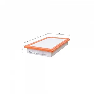 Повітряний фільтр KNECHT LX 3811 для MERCEDES-BENZ - Фото 1