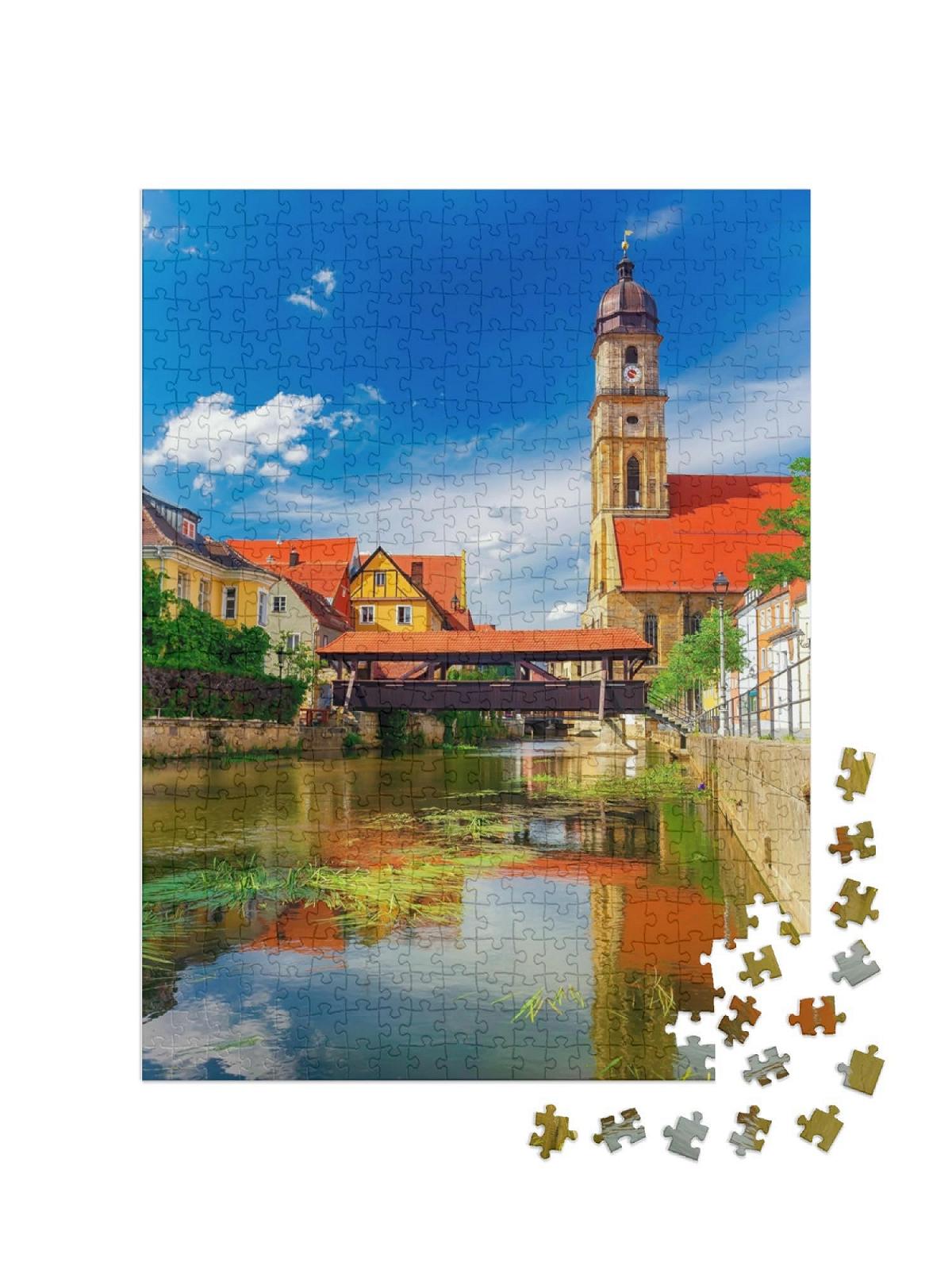 Пазл puzzleYOU Amberg in der Oberpfalz, Bayern 500 элементов, фото №2 Пазл puzzleYOU Amberg in der Oberpfalz, Bayern 500 элементов, фото №2