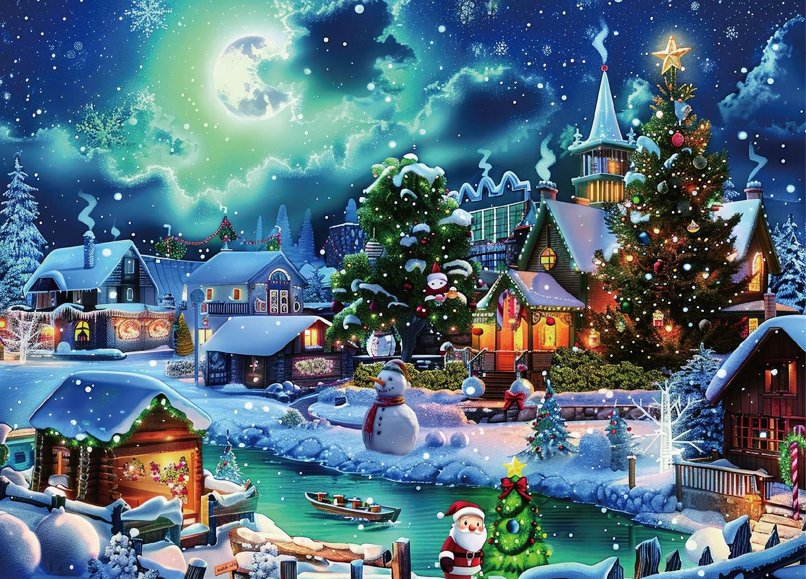Пазл Christmas Jigsaw Puzzles Christmas Eve 1000 елементів, фото №1