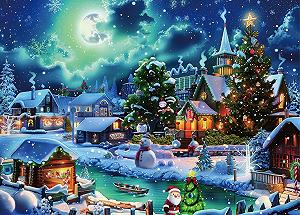 Пазл Christmas Jigsaw Puzzles Christmas Eve 1000 елементів - Фото 1