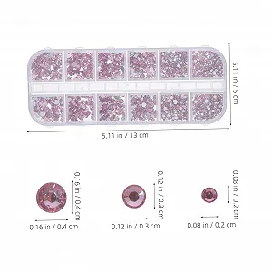 Стрази Акрилові Rosa Мікс Різних Розмірів synthetic.ua - Фото 1