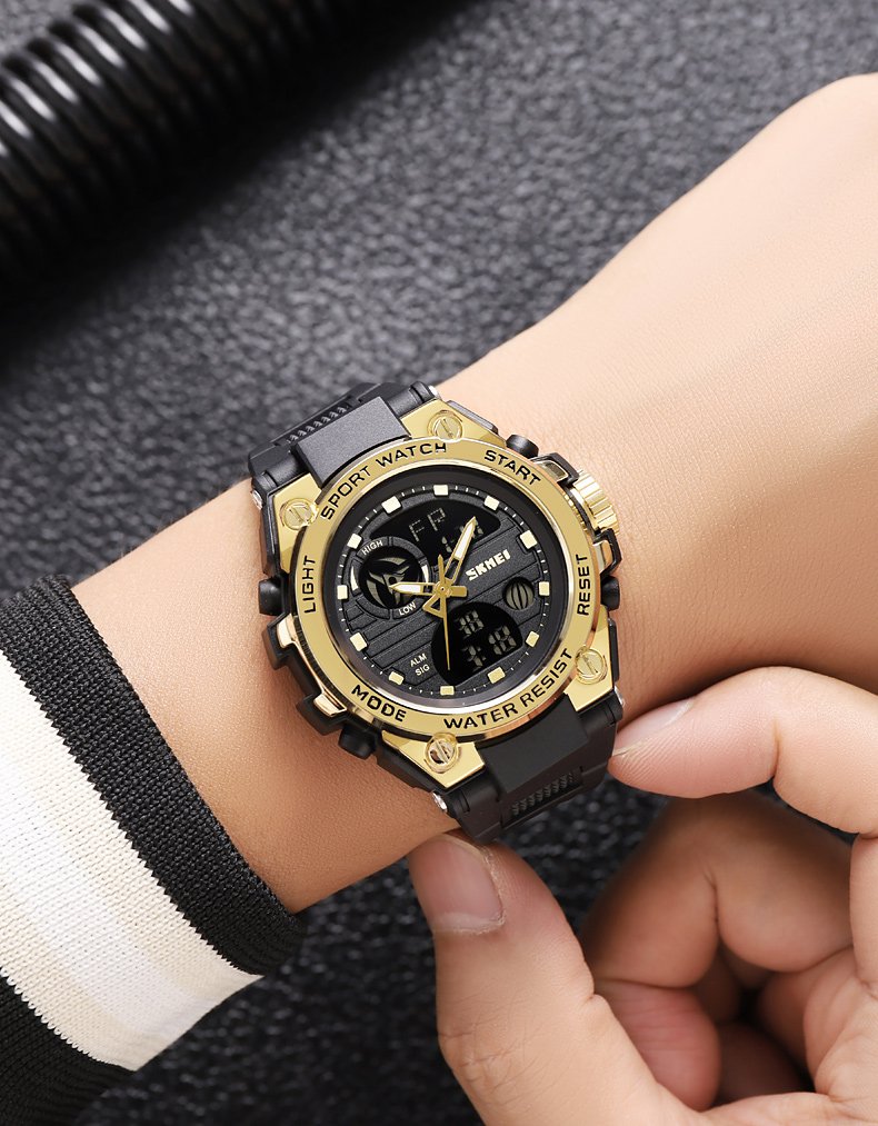 Годинник Skmei 2360BKGD Black-Gold, фото №4