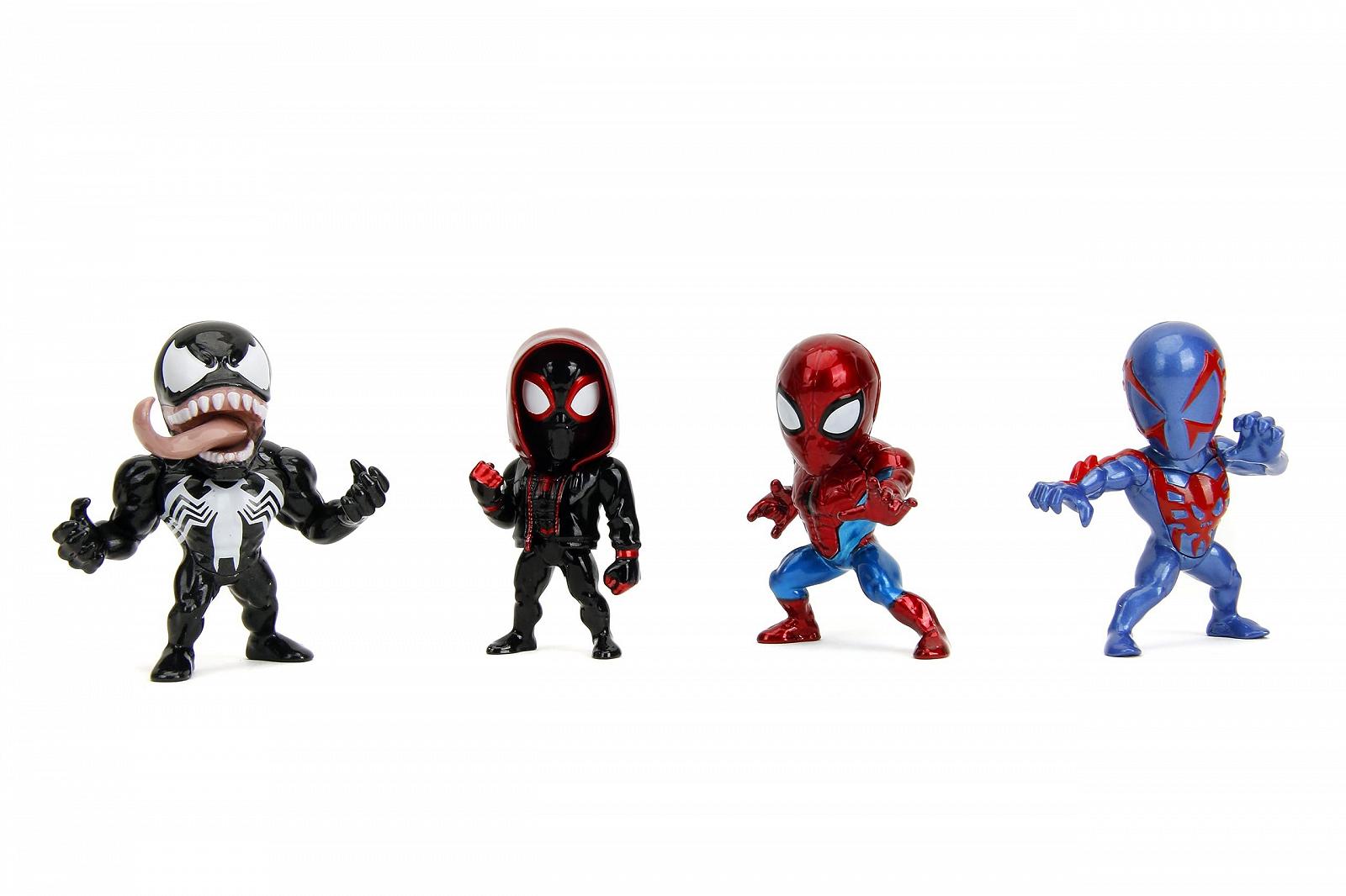 Фігурки Die-Cast Marvel Людина-павук, 4 шт, 6.3 см, фото №4
