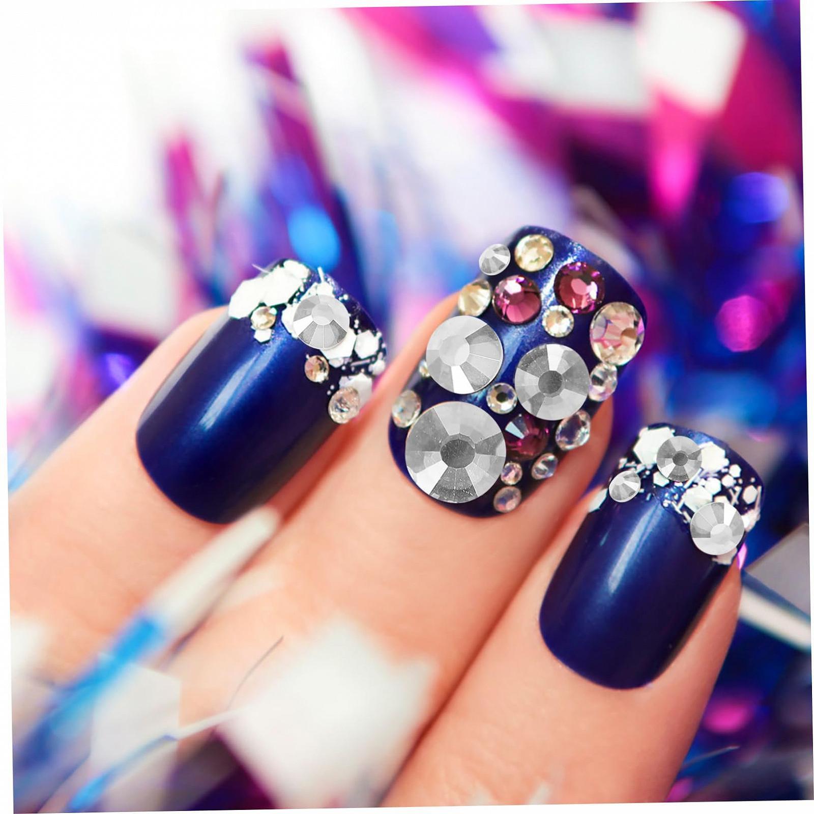 Стразы самоклеящиеся FRCOLOR 4320 шт. Прозрачные, фото №5