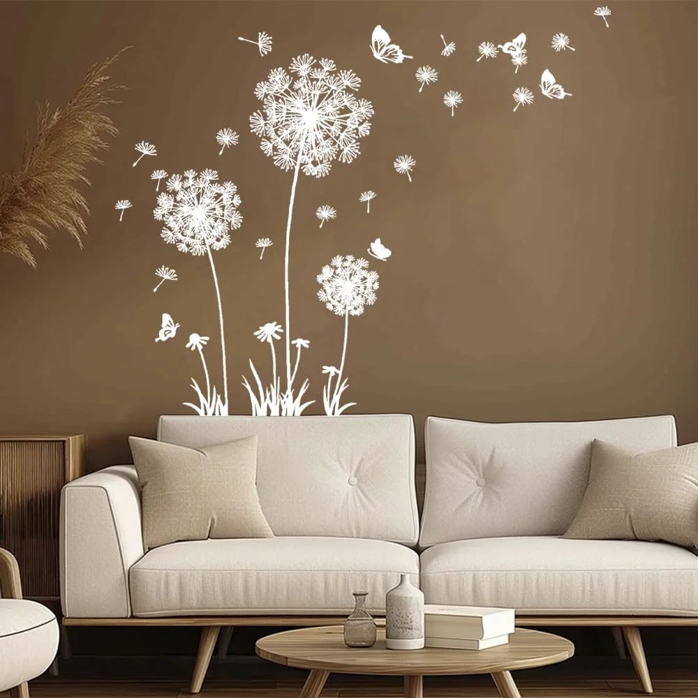 Наклейка на стіну Кульбаба Квіти, фото №3