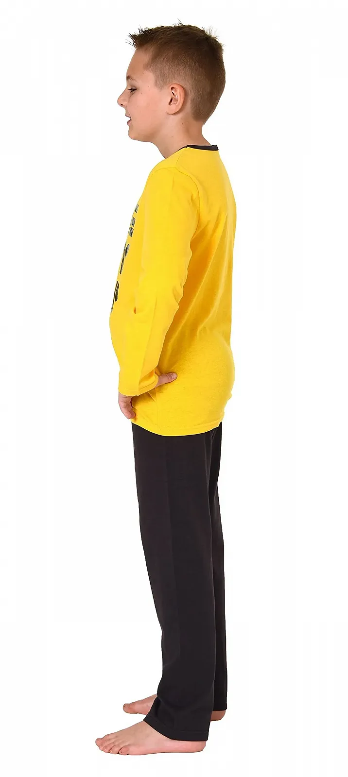 Піжама з довгими рукавами Normann-Wäschefabrik для хлопчиків, фото №2