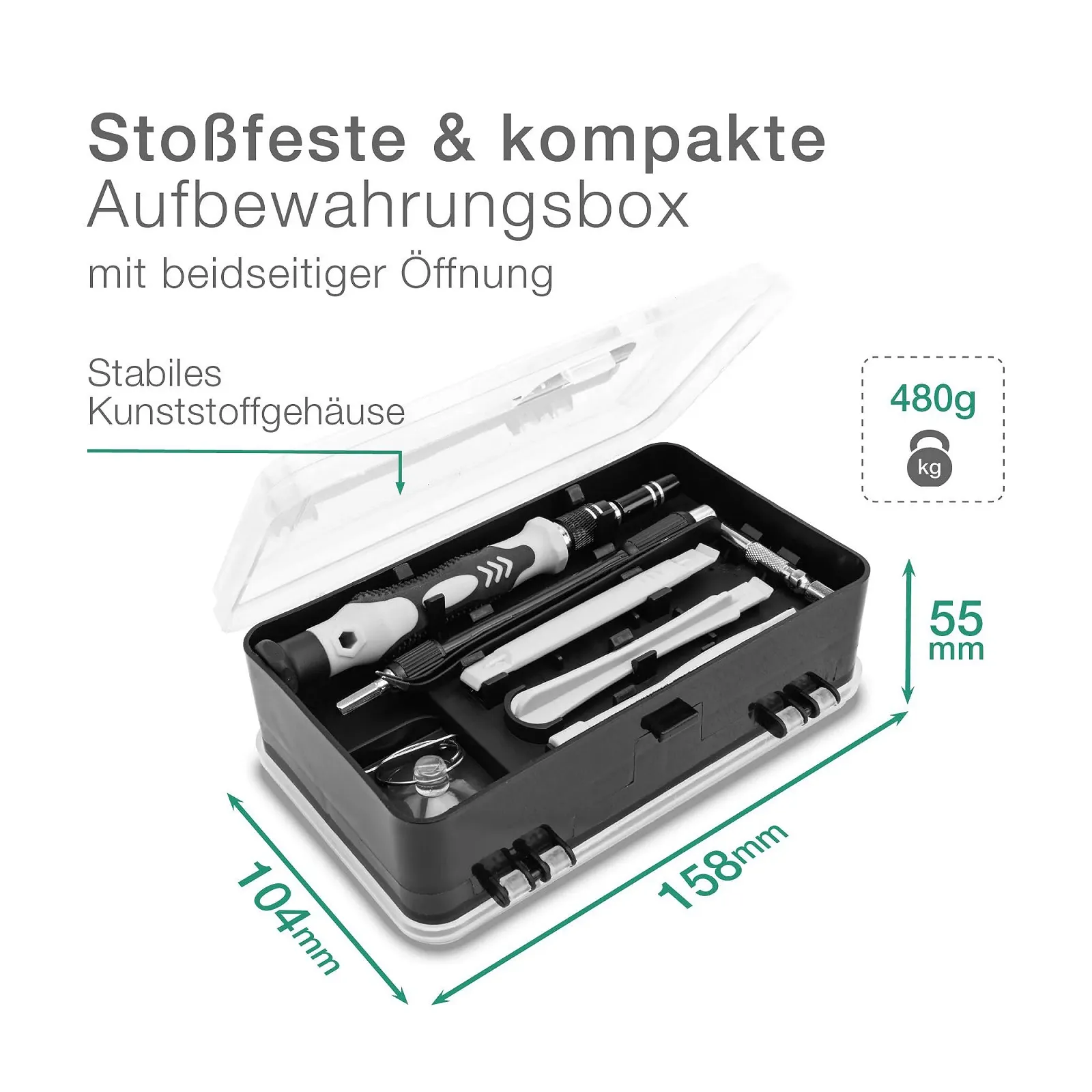 Набор отверток subtel® 122 шт. Магнитный Специальный набор Бит Торкс Аллен Y Tri для ремонта мобильных телефонов, аккумуляторов, ноутбуков, дисплеев, фото №5