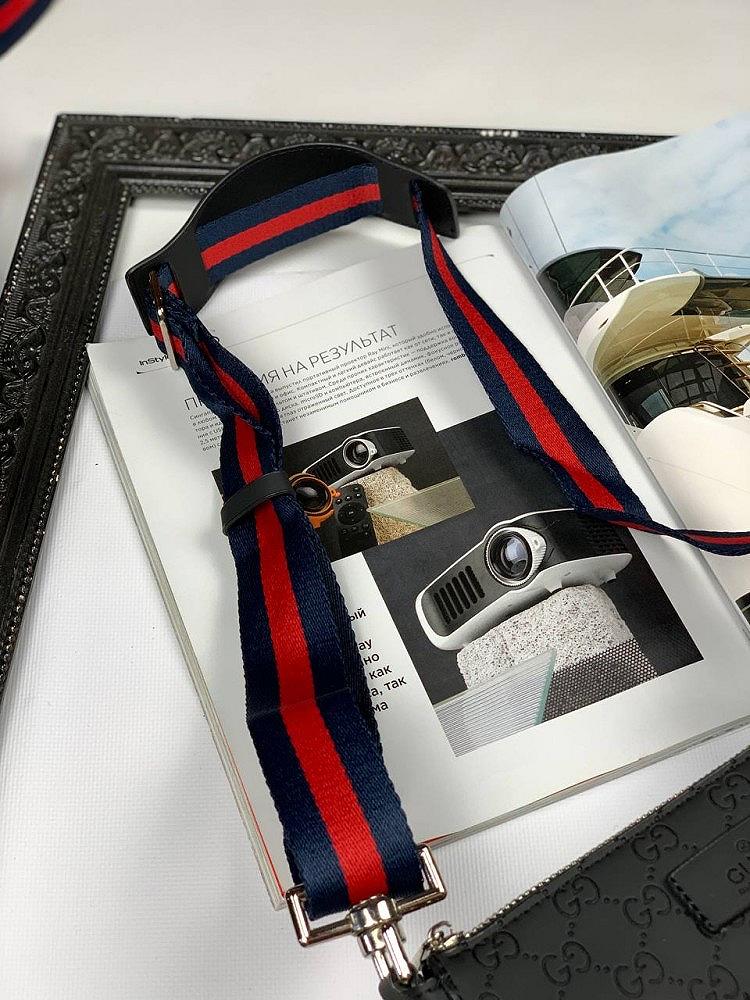 Сумка-міссенджер Gucci GG Supreme Black S027, фото №3