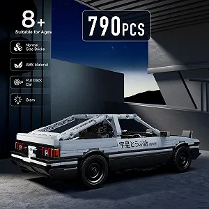 Конструктор Автомобиль Mould King Technik AE86 Speed Champion Спортивный автомобиль 790 деталей цена на synthetic.ua - Фото 1 Конструктор Автомобиль Mould King Technik AE86 Speed Champion Спортивный автомобиль 790 деталей synthetic.ua - Фото 1