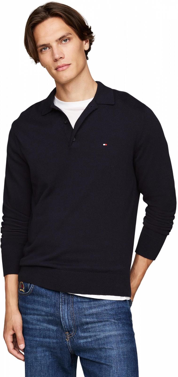 Поло Tommy Hilfiger Pima Org Ctn Cashmere LS Other, фото №1