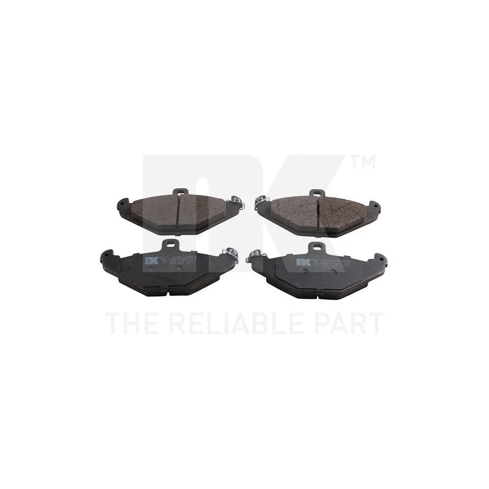 Комплект гальмівних колодок NK 223926 для RENAULT, LOTUS, задня вісь, фото №1