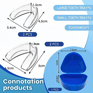 Капа от храпа, 4 шт., эффективное средство synthetic.ua - Фото 1