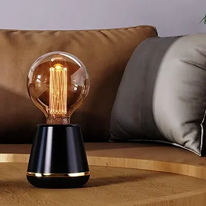 Настільна лампа ADAKAT Vintage метал E27 чорна synthetic.ua - Фото 1