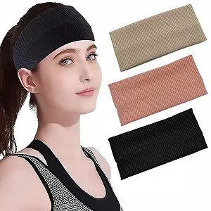 Купить Спортивная Повязка на Голову (3 шт.) Хлопковая Нескользящая Эластичная - Фото 1 Спортивная Повязка на Голову (3 шт.) Хлопковая Нескользящая Эластичная - Фото 1