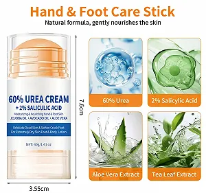 Крем для ног Urea 60% стик с мочевиной и средством для удаления мозолей 2 шт. synthetic.ua - Фото 1
