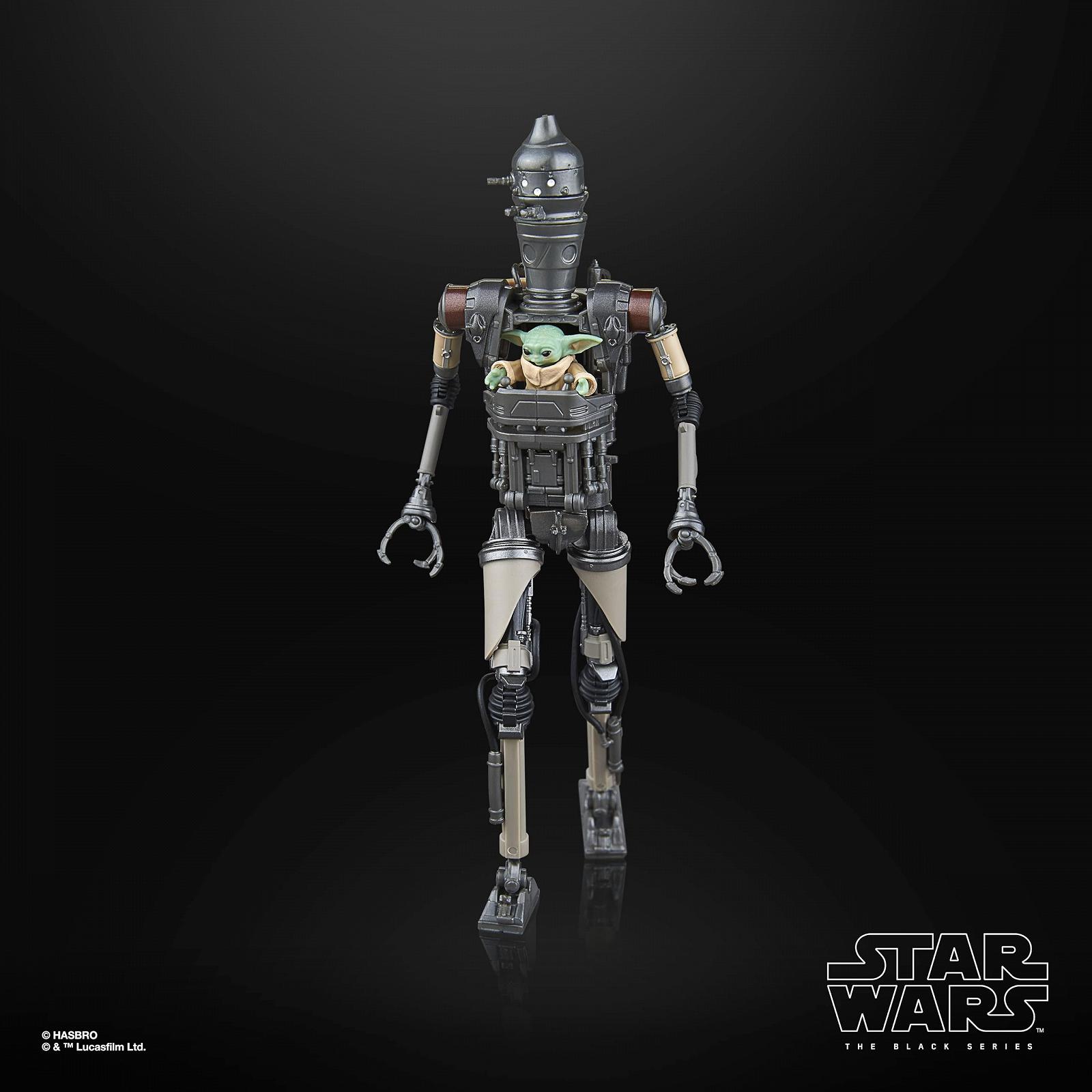 Фигурки Star Wars The Black Series IG-12 и Grogu, The Mandalorian Deluxe, набор из 2 штук, масштаб 15 см, фото №6