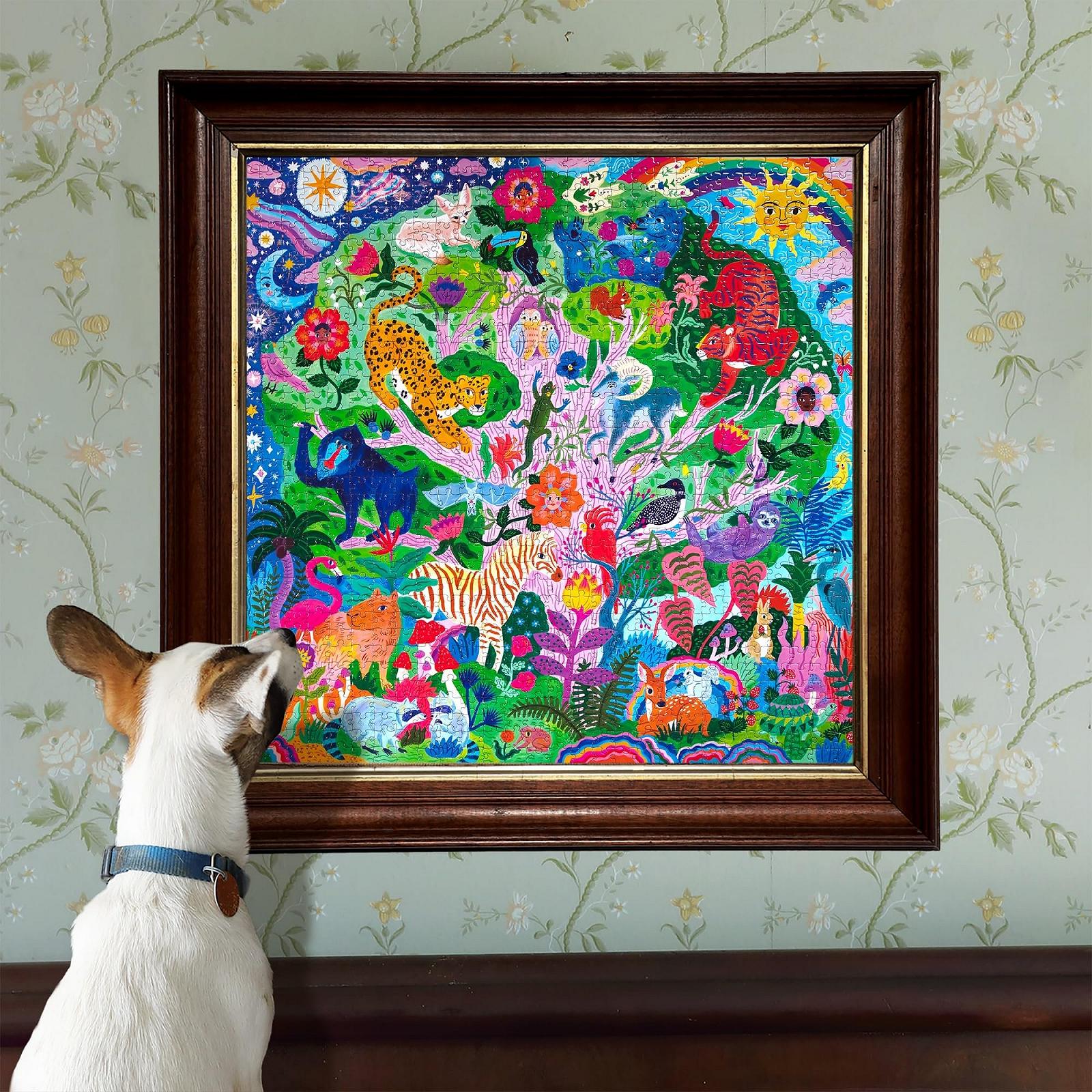 Пазл eeBoo Life in A Tree 1000 деталей 58.5 см PZTLFT, фото №5