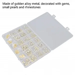 Набор для дизайна ногтей: драгоценные камни, стразы, украшения для одежды, телефонов synthetic.ua - Фото 1