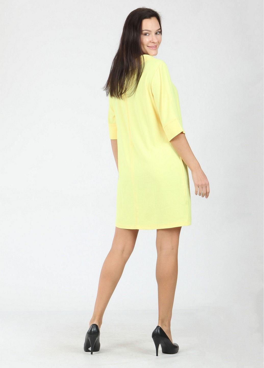 Платье MOZAH 42 Желтый (ND-031228-Yellow), фото №4