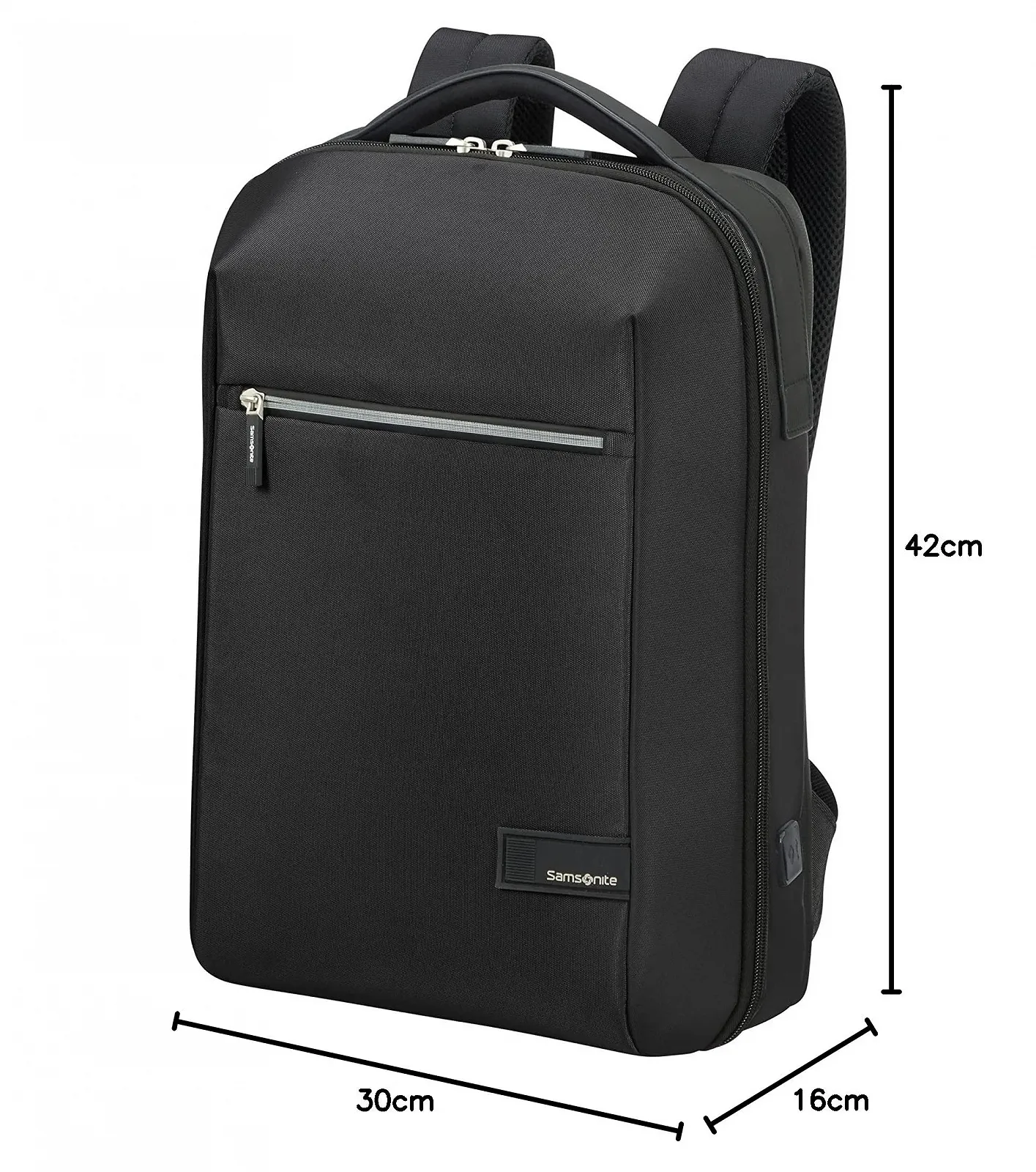 Рюкзак для ноутбука Samsonite Litepoint 15.6 дюйма Черный, фото №11