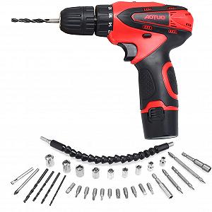 Електровикрутка Rechargeable 33 Pieces Cordless Drill Set EU Plug - Фото 1