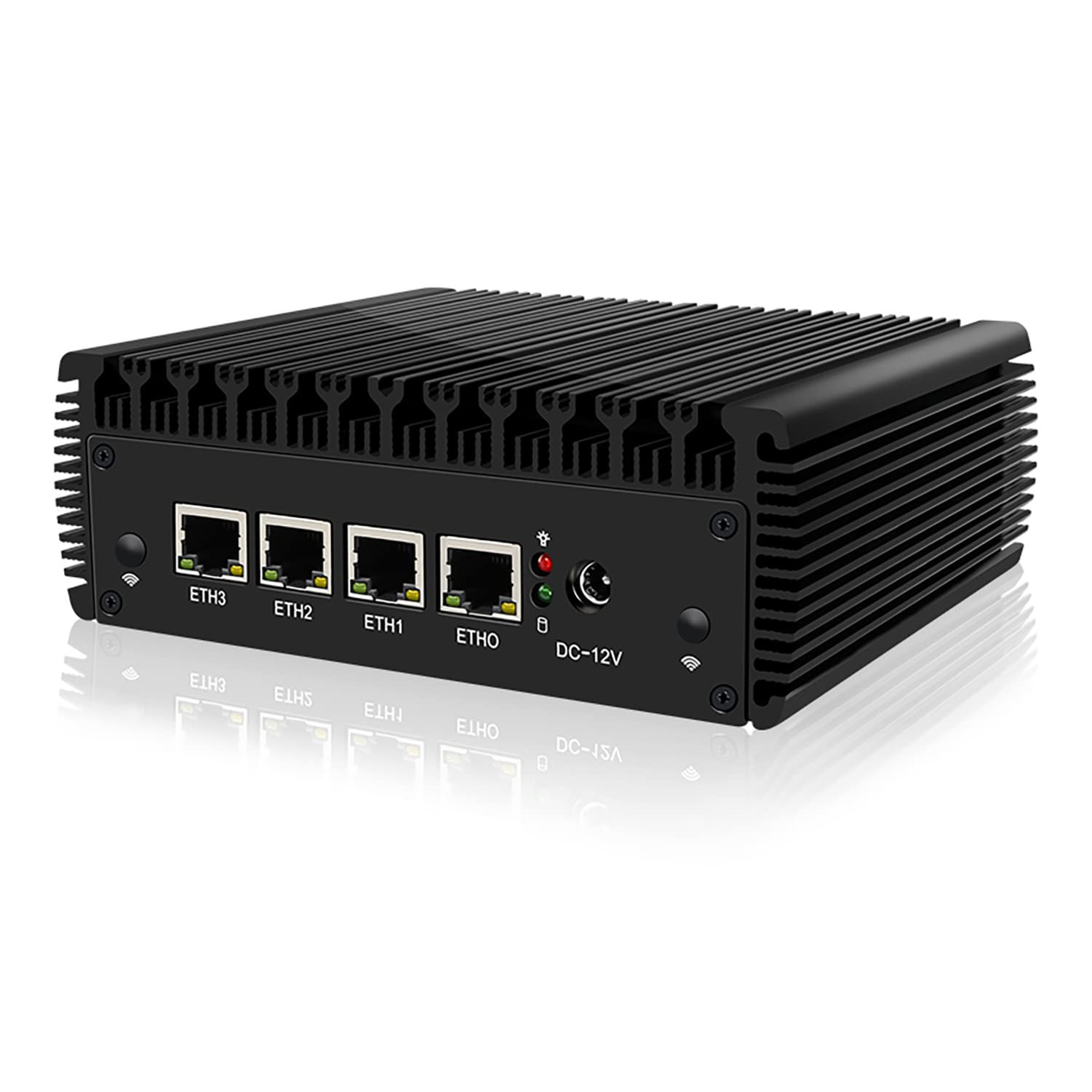 Міні комп'ютер HUNSN Micro Firewall Appliance RJ01l Intel Celeron J4125 8G RAM 256G SSD, фото №3