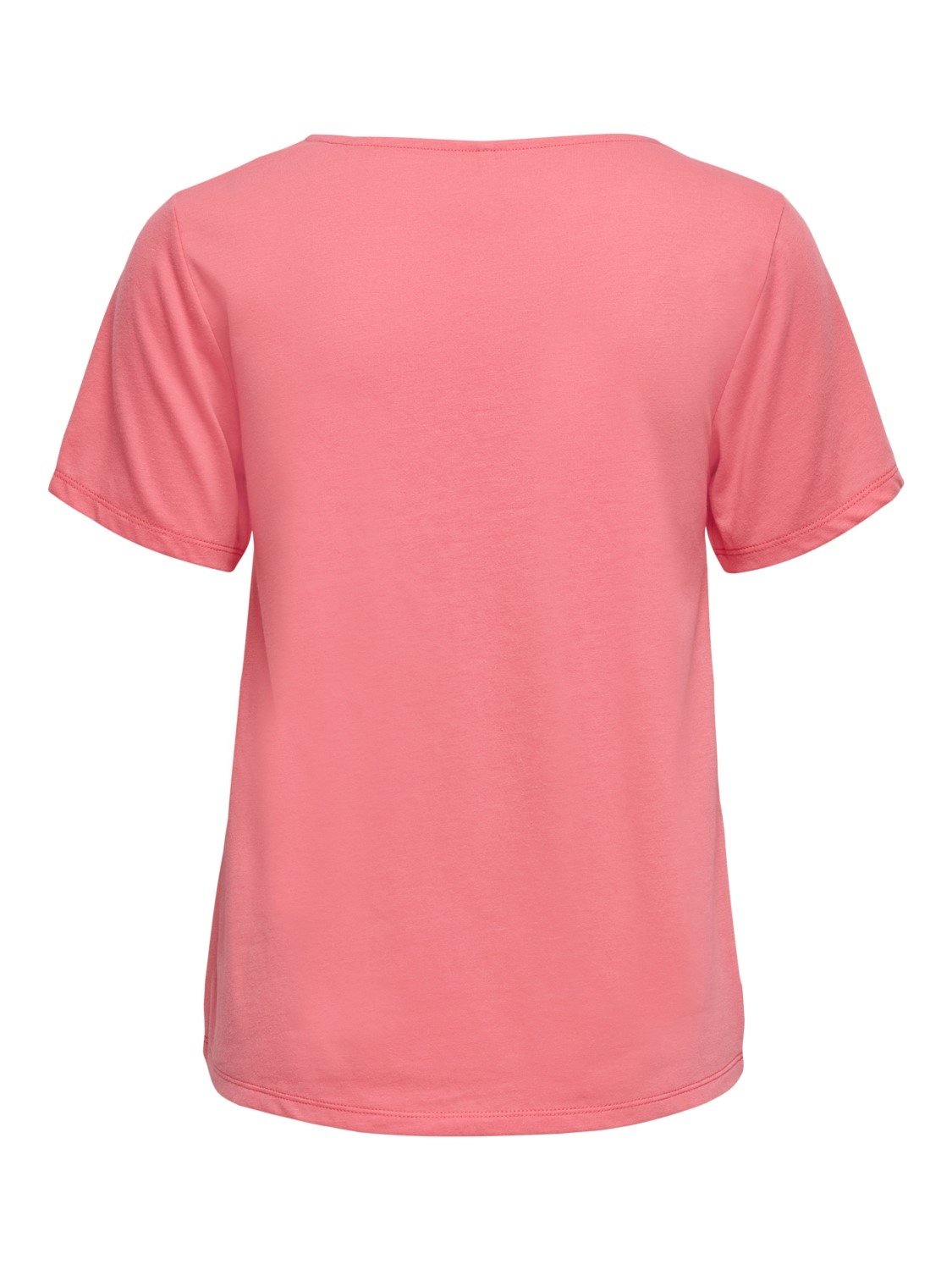 Футболка ONLAVA V-NECK MIX WOVEN TOP JRS 15224916 Tea Rose ONLY Розовий XS, фото №2