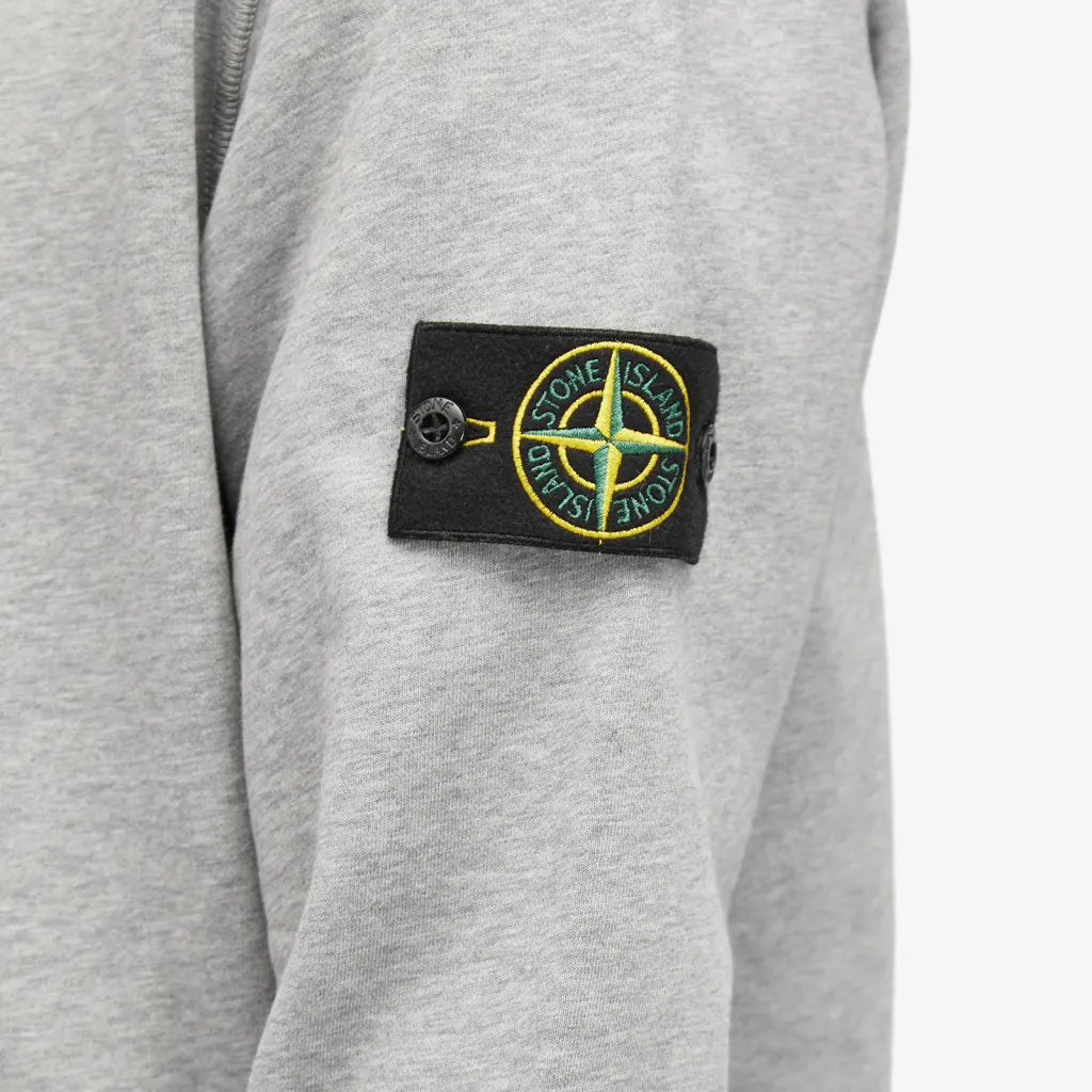 Джемпер Stone Island Men's Grey Crew Sweatshirt XXL, фото №4