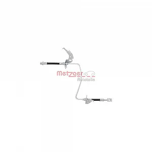 Тормозной шланг METZGER 4119358 для OPEL, задняя ось слева - Фото 1