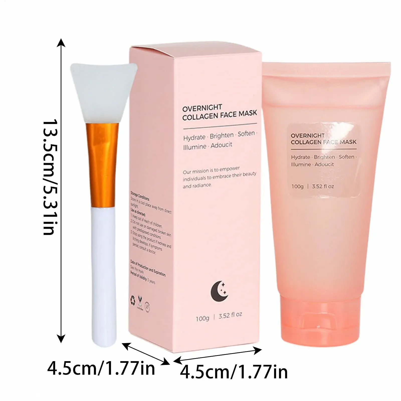 Маска для обличчя Uoqpty Peel Off для сну - Зволожуюча маска для обличчя, фото №5 Маска для обличчя Uoqpty Peel Off для сну - Зволожуюча маска для обличчя, фото №5