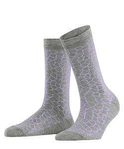 Носки FALKE Ladies Pebble Хлопок Тонкие узорные 1 пара - Фото 1