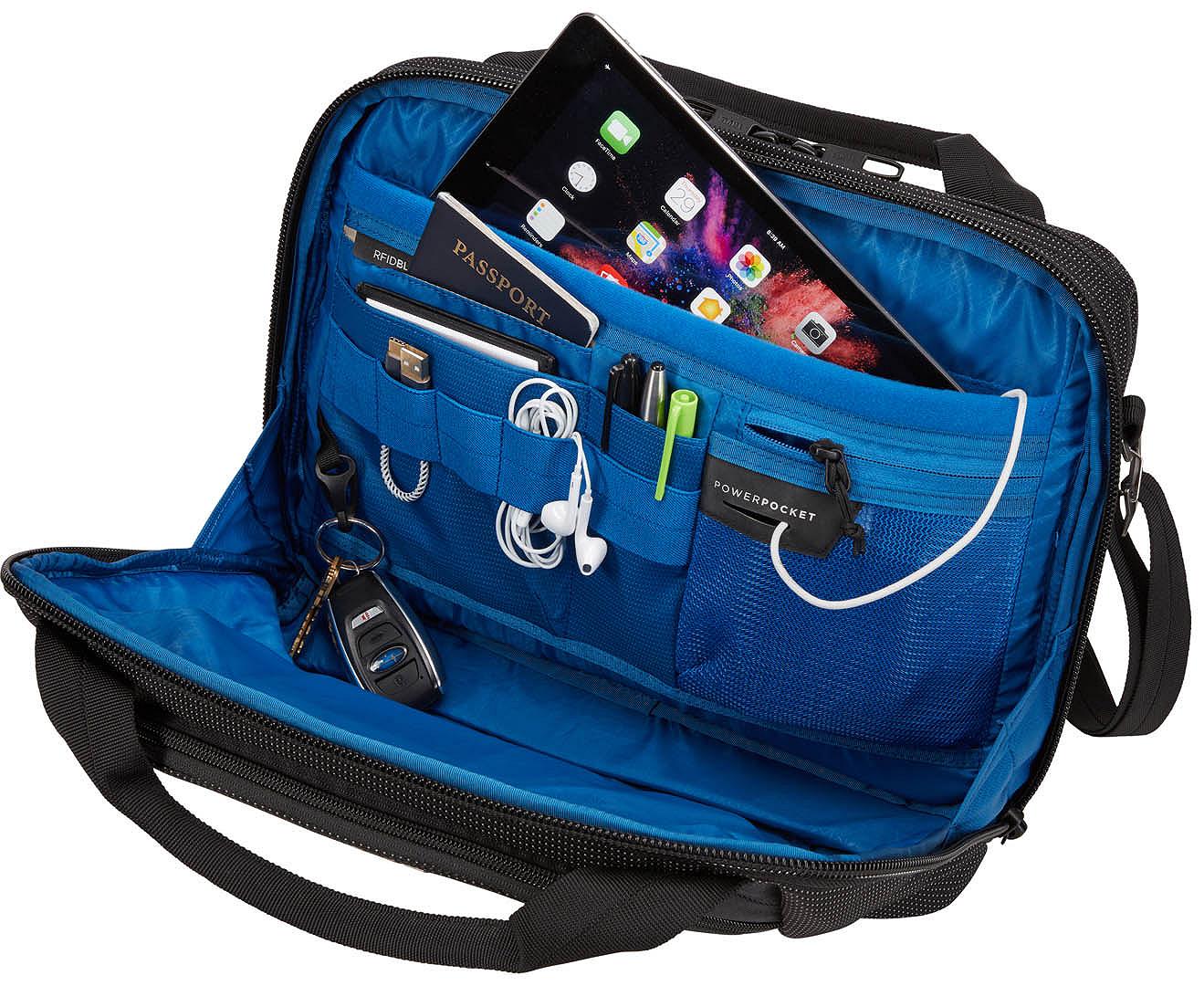 Сумка для ноутбука Thule Crossover 2 Laptop Bag 13.3" black TH 3203843, фото №5