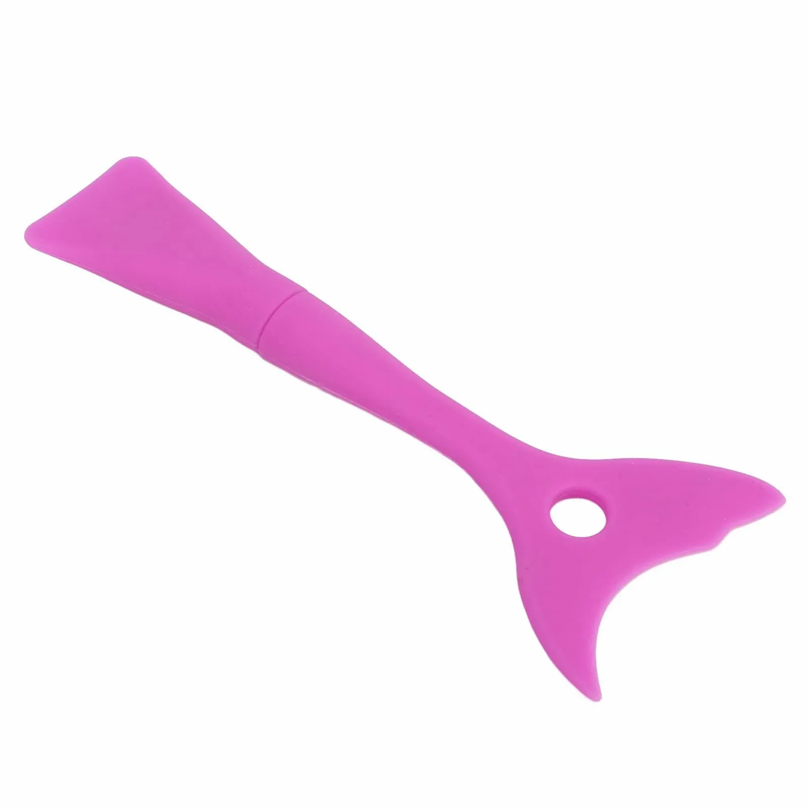 Инструмент для подводки глаз Силикон Многофункциональный портативный съемный Фиолетовый, фото №3