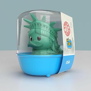 Фігурка вінілова TUBBZ Mini: Статуя Свободи Америка, гумова качечка для косплею synthetic.ua - Фото 1