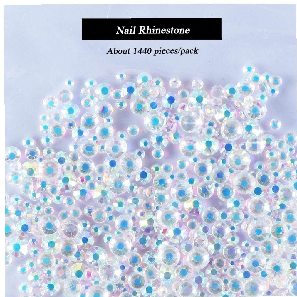 Стразы Плоские Разноцветные 1440 шт., фото №5