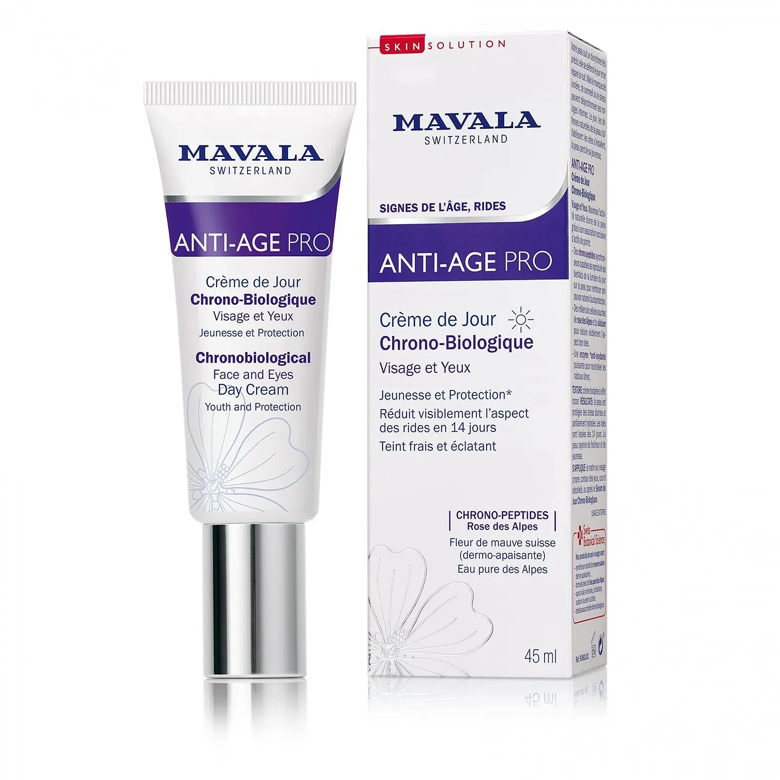 Антивіковий денний крем MAVALA Anti-Age Pro Зменшує ознаки старіння 42,5 г, фото №1 Антивіковий денний крем MAVALA Anti-Age Pro Зменшує ознаки старіння 42,5 г, фото №1