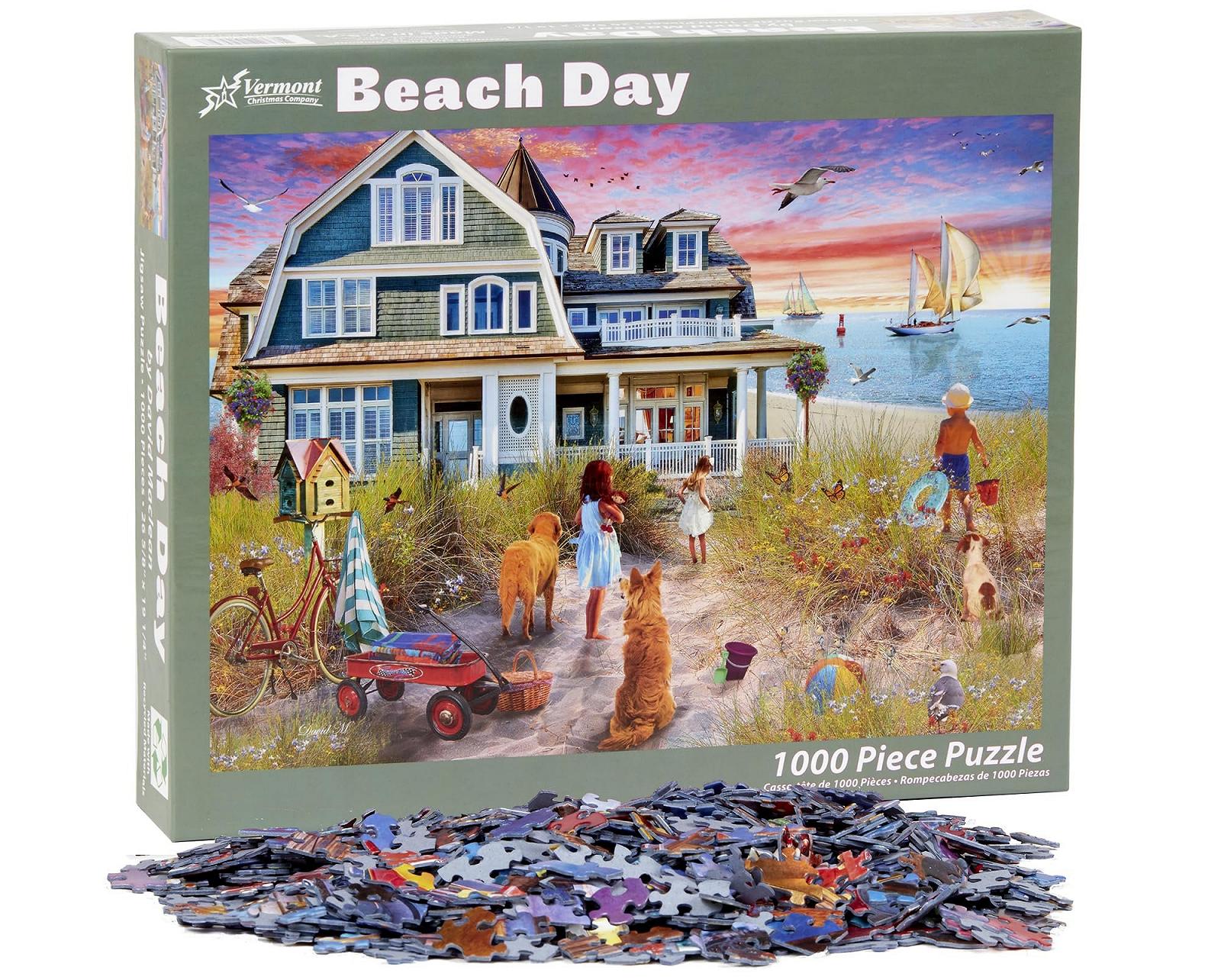 Пазл Vermont Christmas Company Beach Day 1000 элементов, фото №3