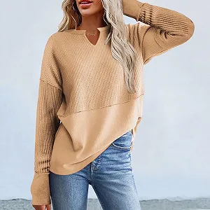 Женский Свитер Рождественский Зимний Вид Хлопковый synthetic.ua - Фото 1