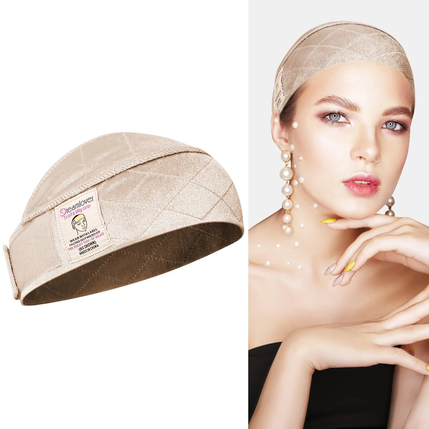 Пов'язка для перуки Dreamlover Нековзка регульована, фото №1