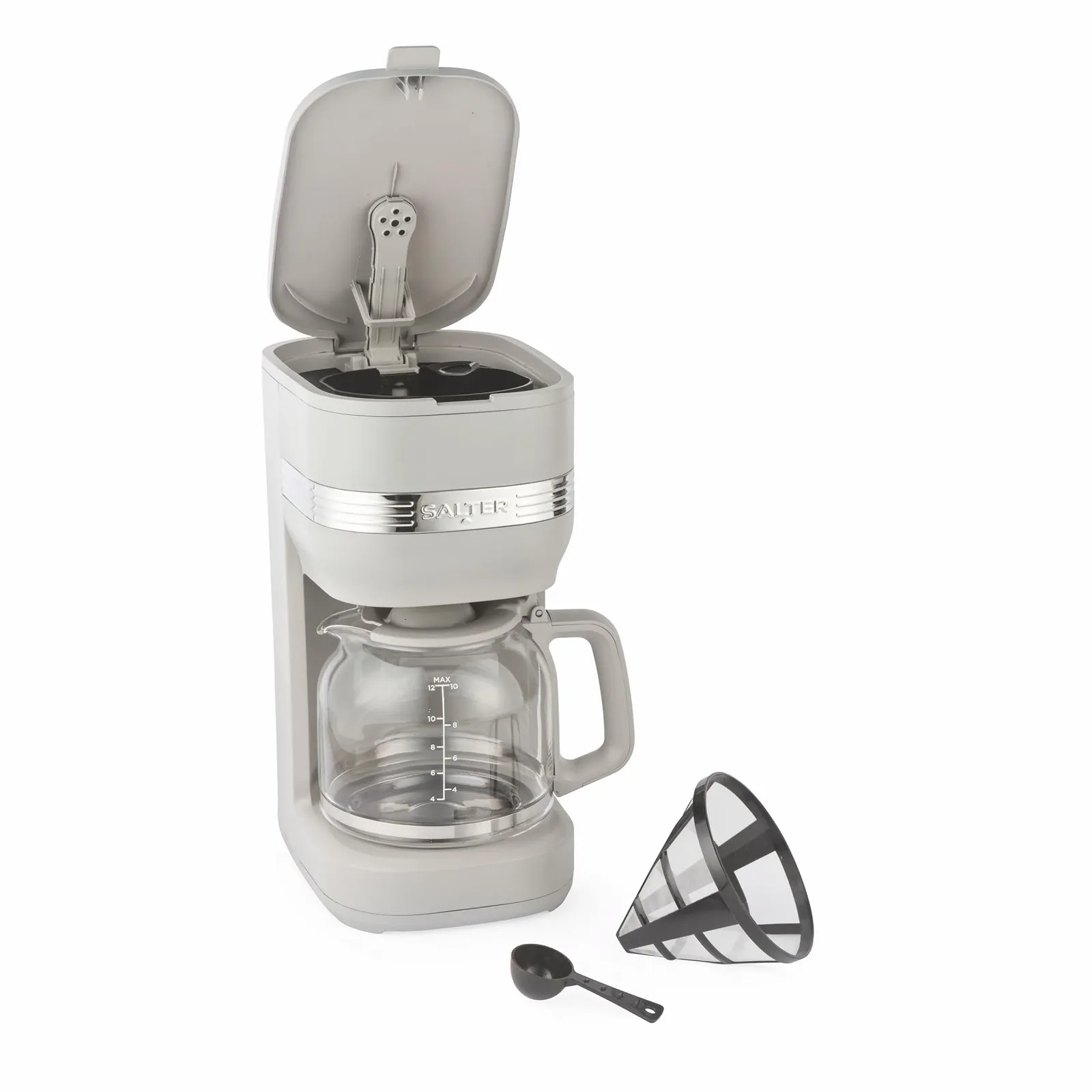 Фильтрационная кофеварка Salter Rise 1.5 L 900 W серо-коричневая, фото №7