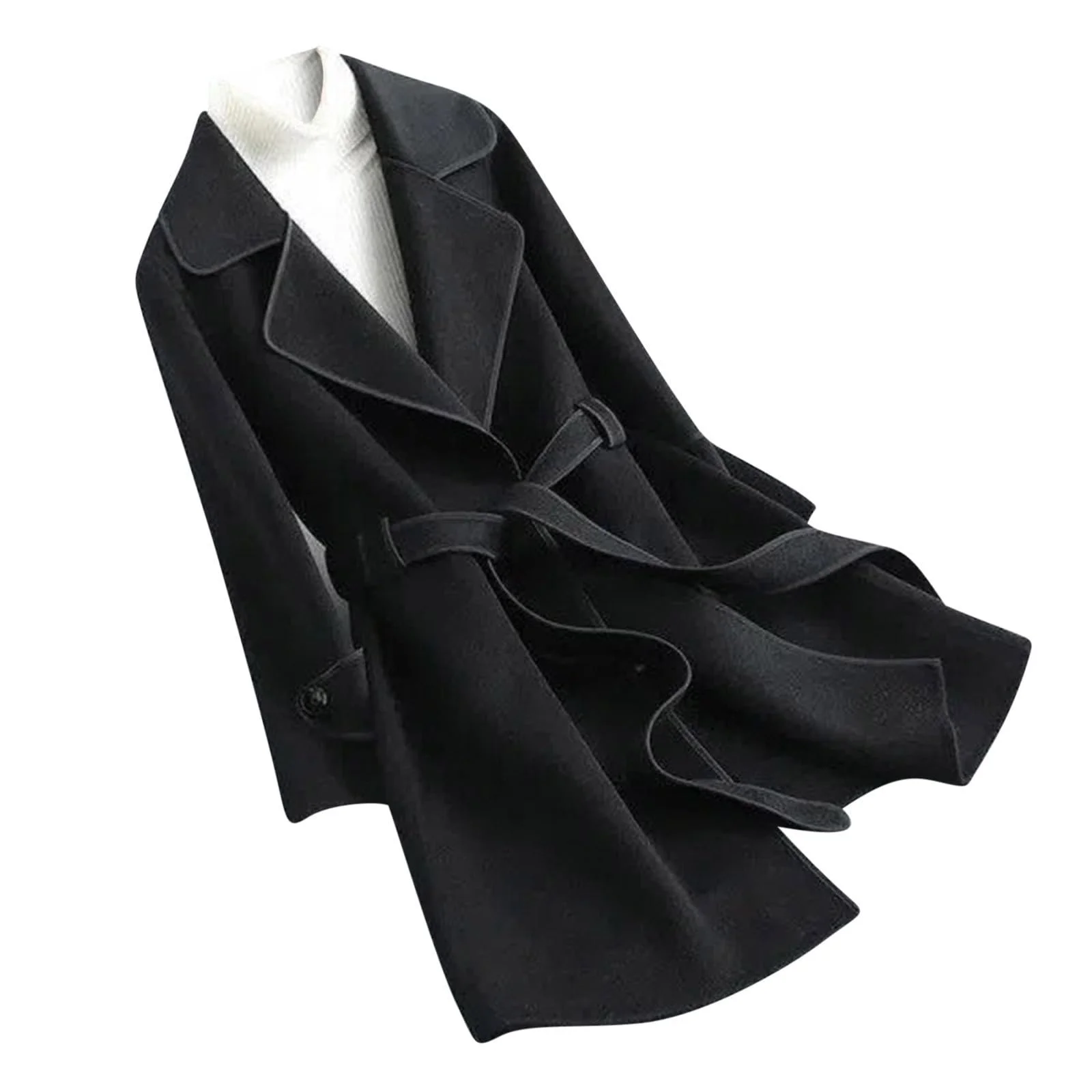 Вовняне пальто EMATOP Жіноча зимова тепла, фото №3 Вовняне пальто EMATOP Жіноча зимова тепла, фото №3