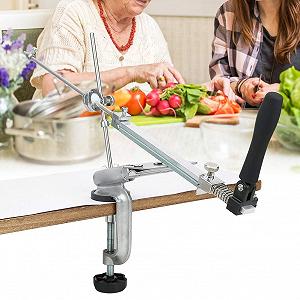 Точило для ножів реверсивна з фіксованим кутом та 4 точильними каменями synthetic.ua - Фото 1