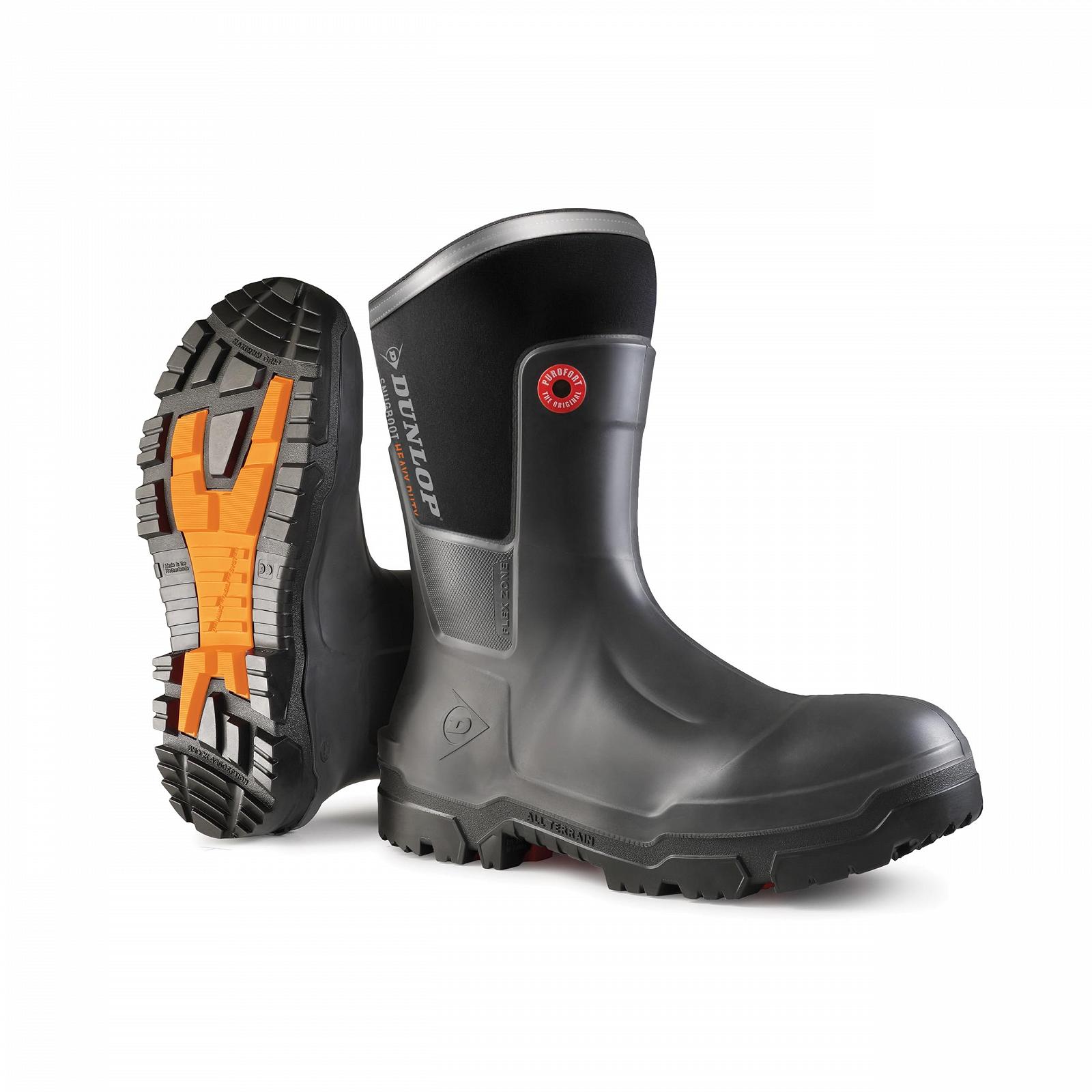 Сапоги DUNLOP Snugboot Heavy Duty Calf Мужские/Женские водонепроницаемые легкие и прочные с композитным защитным подноском, фото №1