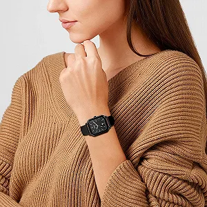 Годинник Silverora Кварцовий Аналоговий Прямокутний Силіконовий synthetic.ua - Фото 1