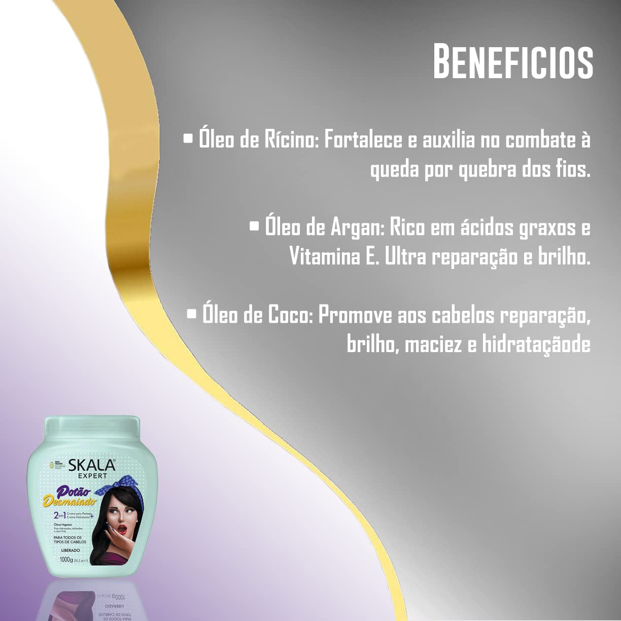 Крем Skala Potão Desmaiado 2 в 1 - 1 кг, фото №4 Крем Skala Potão Desmaiado 2 в 1 - 1 кг, фото №4