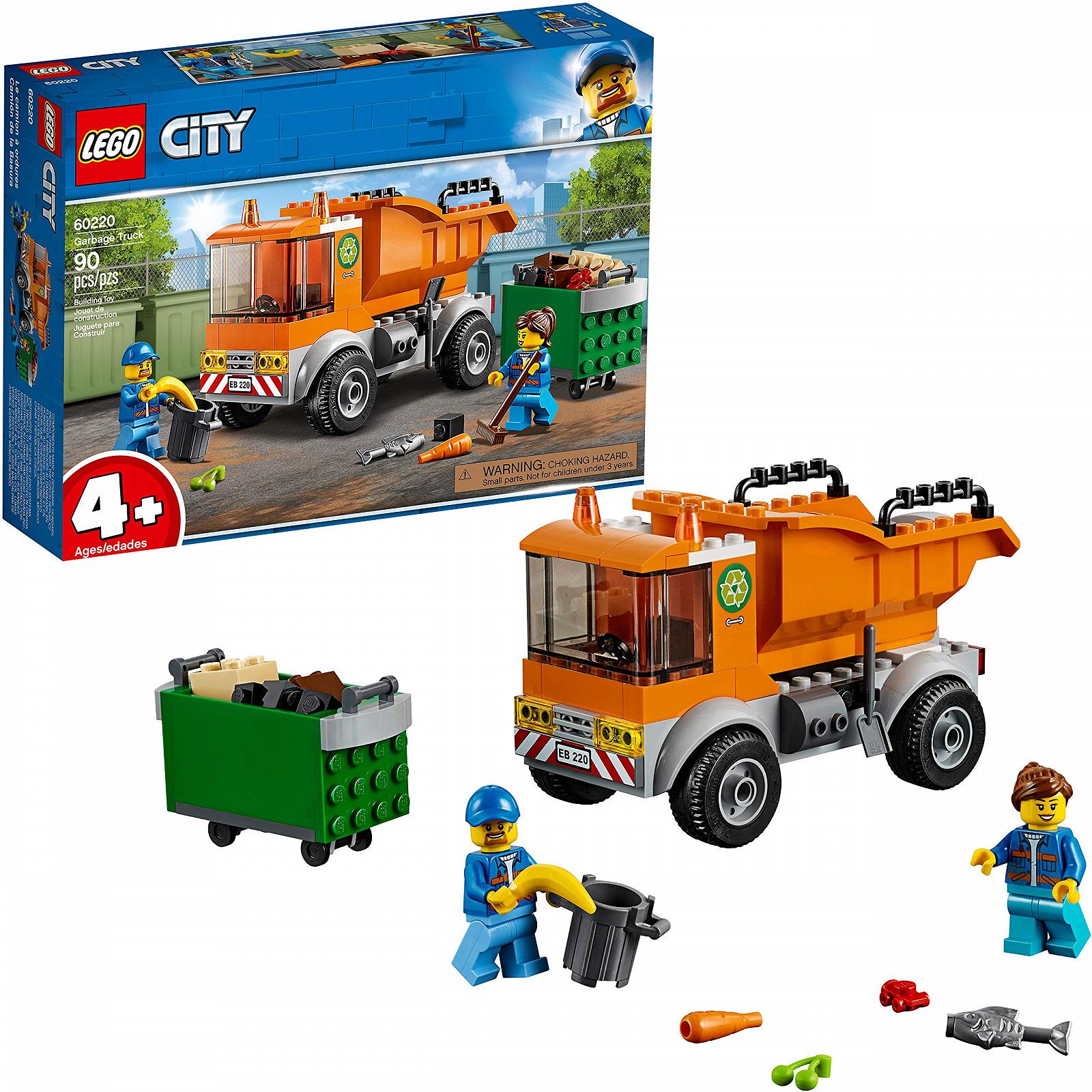 Конструктор LEGO City Great Vehicles Garbage Truck 60220 (90 элементов), фото №1 Конструктор LEGO City Great Vehicles Garbage Truck 60220 (90 элементов), фото №1