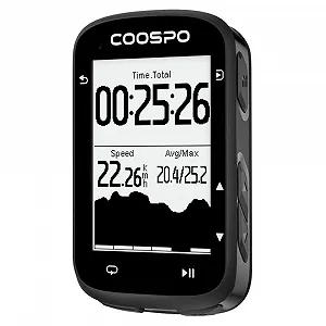 Велокомпьютер COOSPO CS500 GPS Real Road LCD 2.5" 45 часов IPX7 BLE5.0 ANT+ - Фото 1