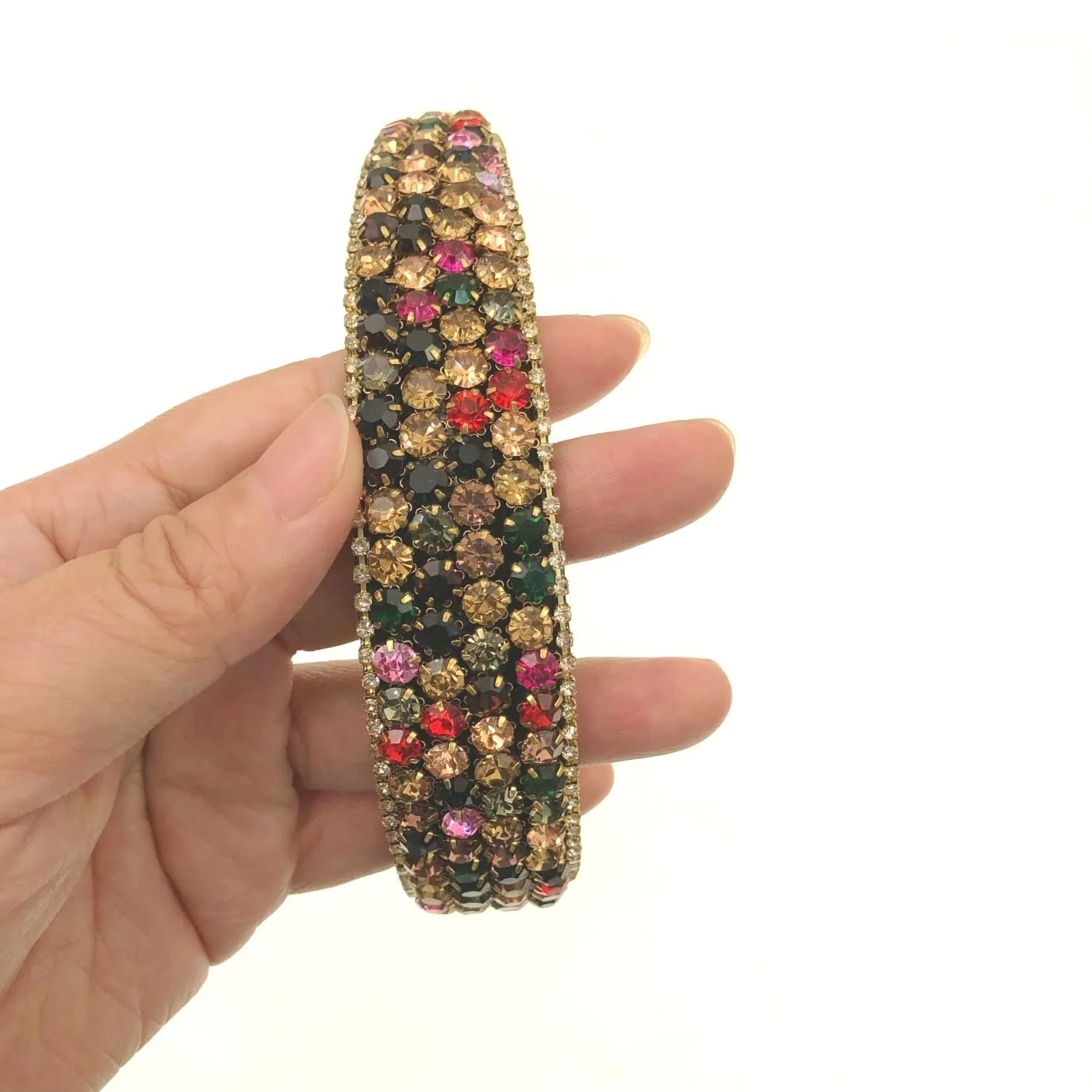 Обруч для волос JZK Блестящий Кристалл Страз, фото №5