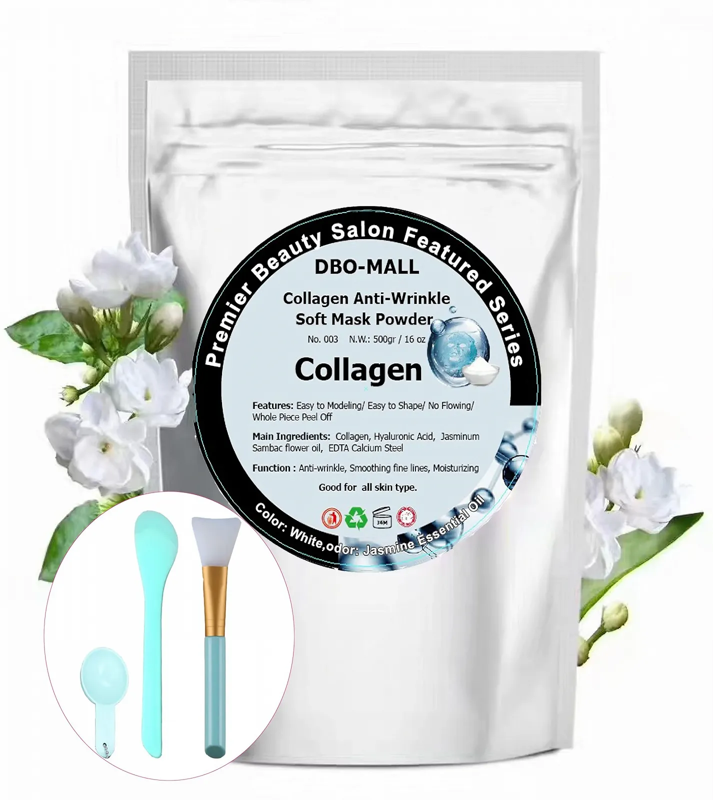 Маска для обличчя Hydro Peel Off Collagen, пудра, 500 г, фото №1 Маска для обличчя Hydro Peel Off Collagen, пудра, 500 г, фото №1